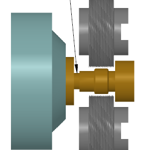 WC-4 Thread Roll Attachment