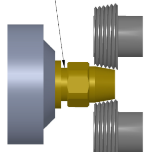 WOBR-Q-2 Taper Pipe Attachment