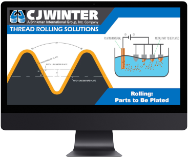 Rolling Parts To Be Plated Video