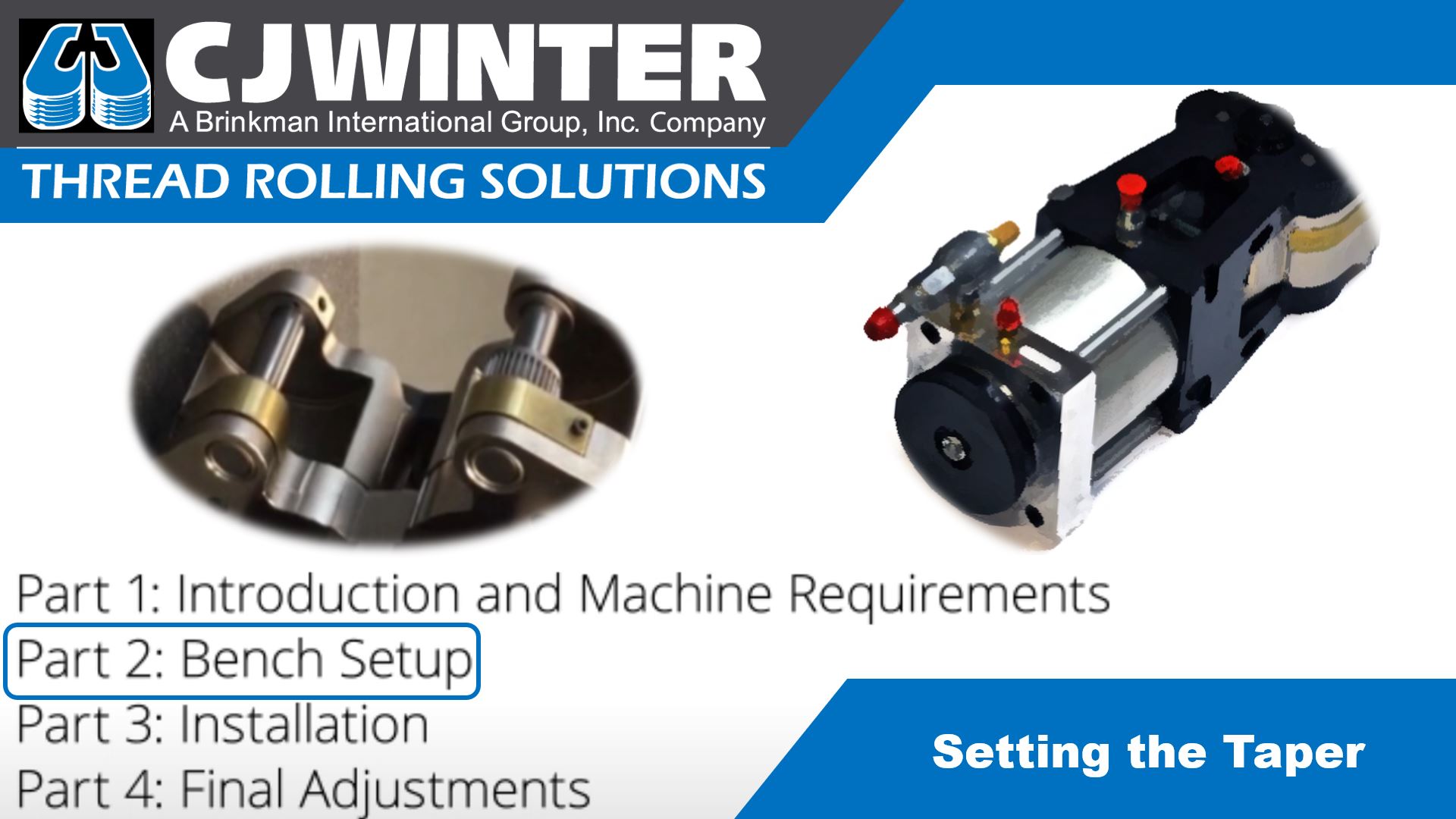 CJWinter Training Series